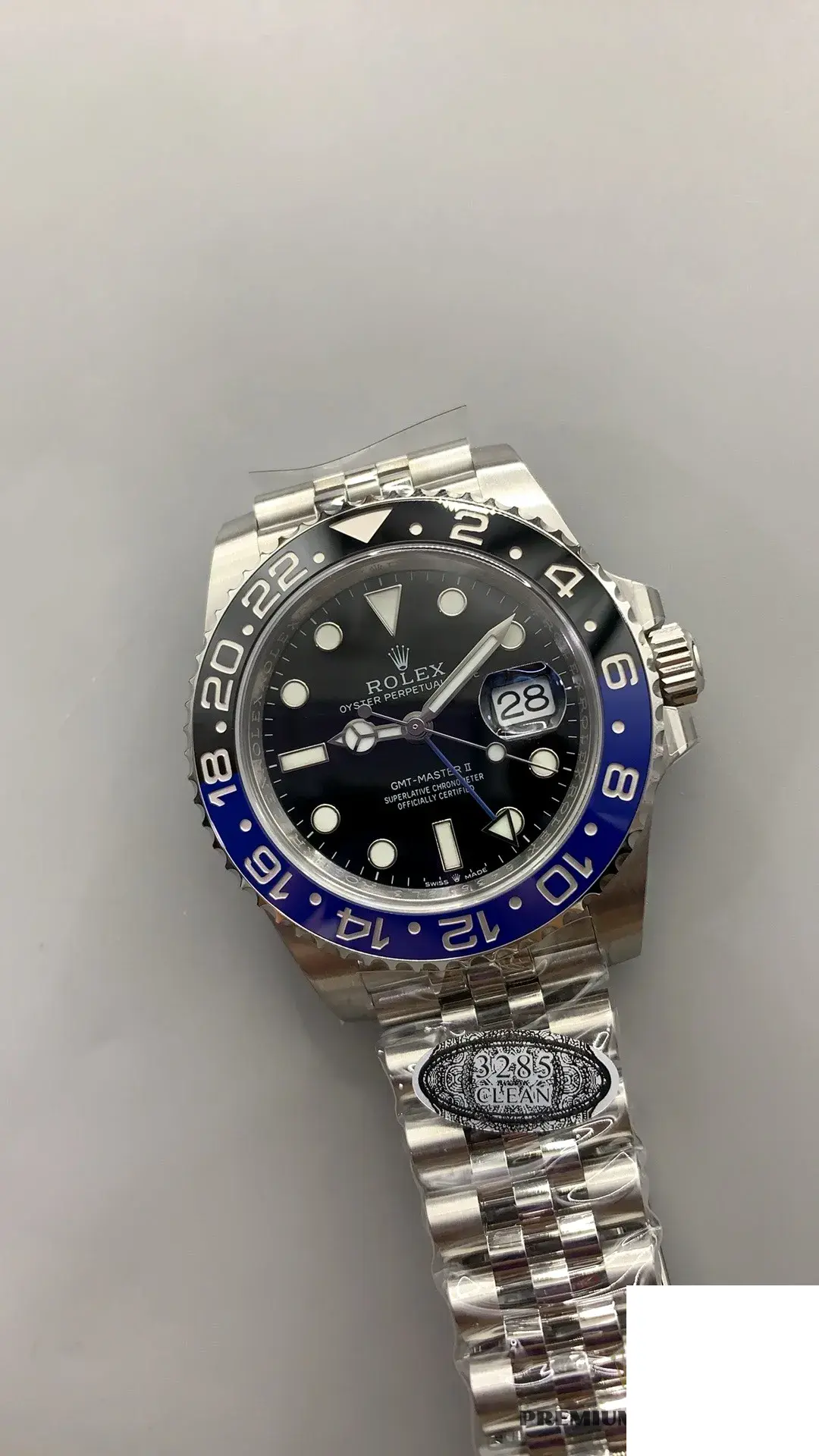 GMT-Master 126710BLNR swiss super clone 40mm — side profile
