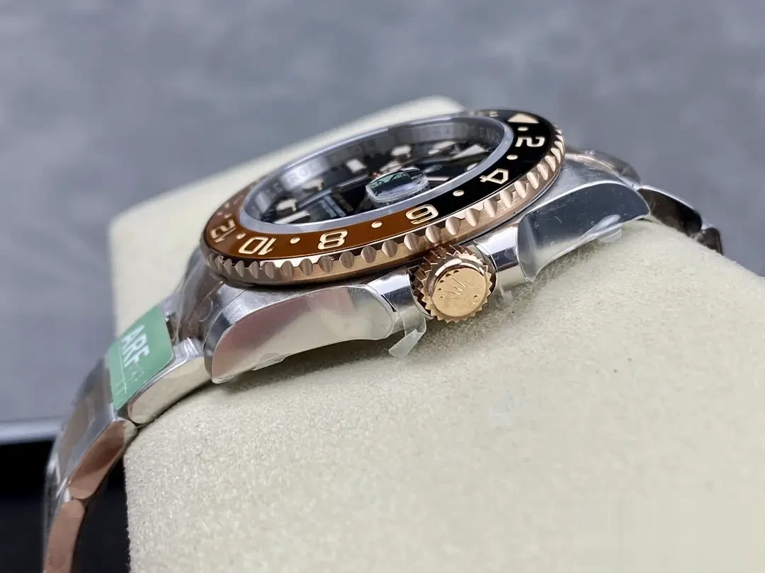 Rolex GMT-Master 126711CHNR swiss clone — side profile