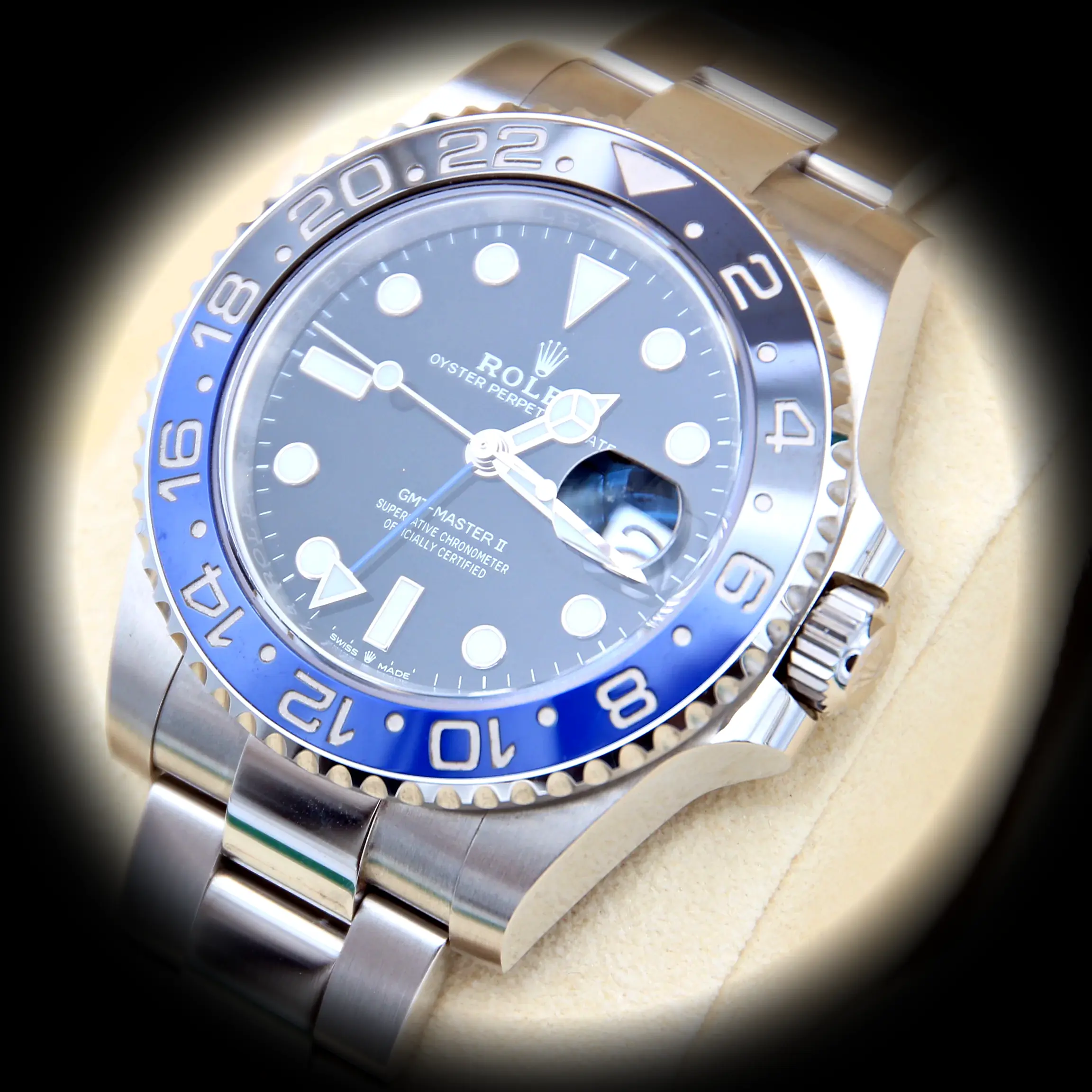 GMT-Master 126710BLNR super clone — side profile