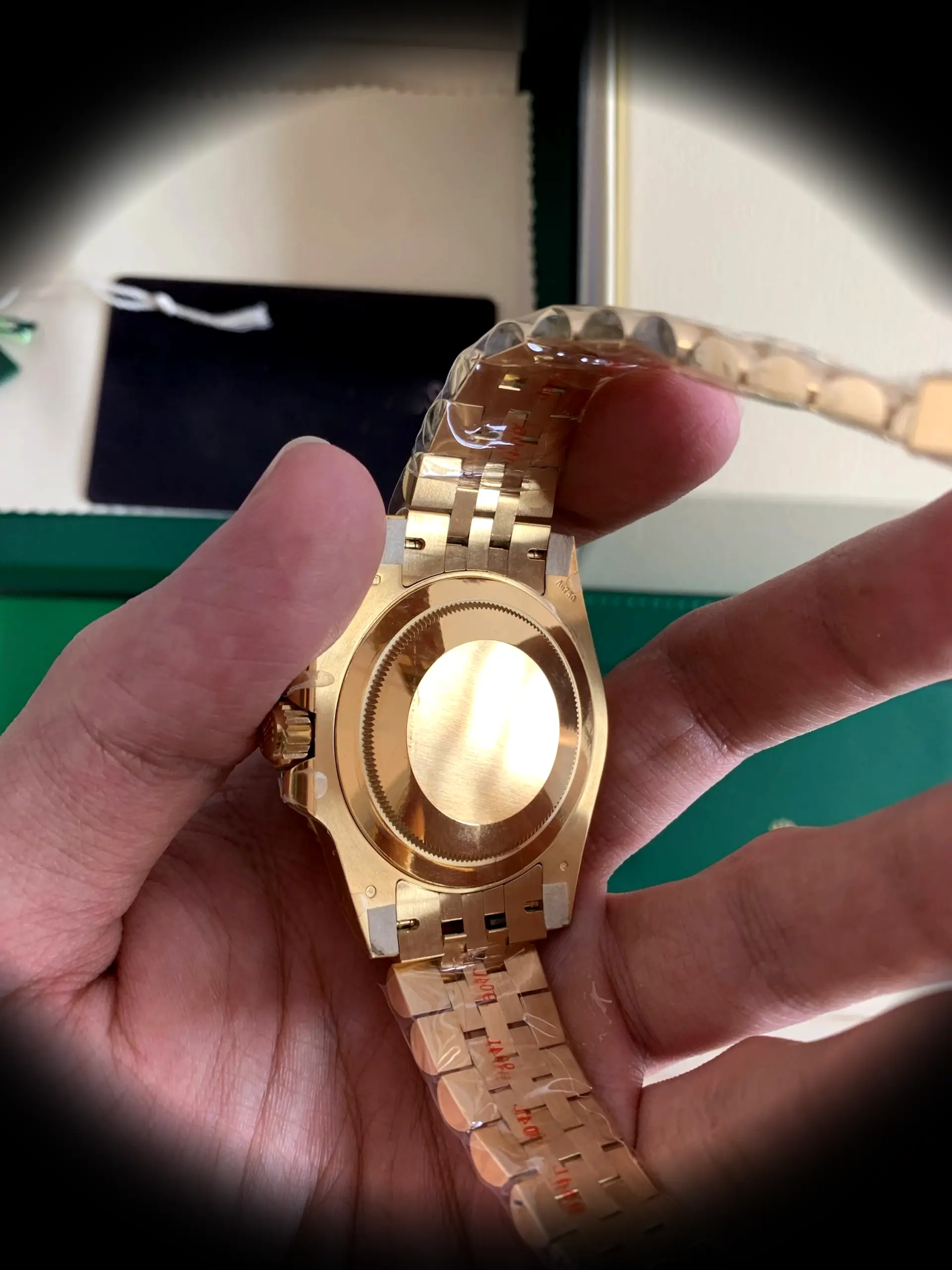 Rolex GMT-Master 126718GRNR superclone 40mm — wrist shot