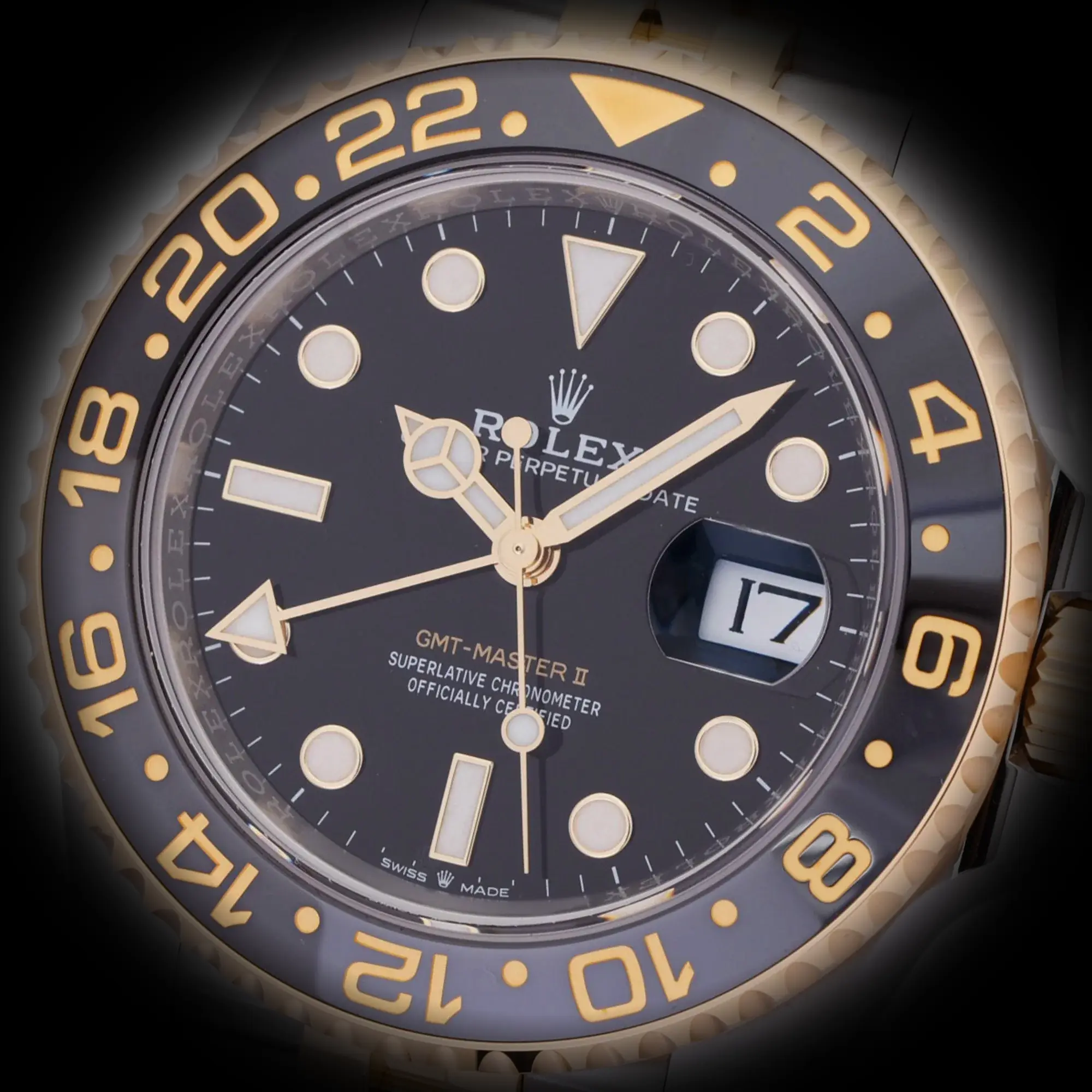 GMT-Master 126713GRNR super clone — side profile