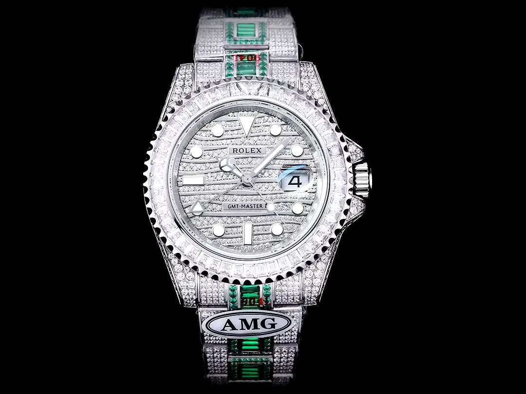 GMT-Master 116769TBR Swiss clone 40mm — dial close-up