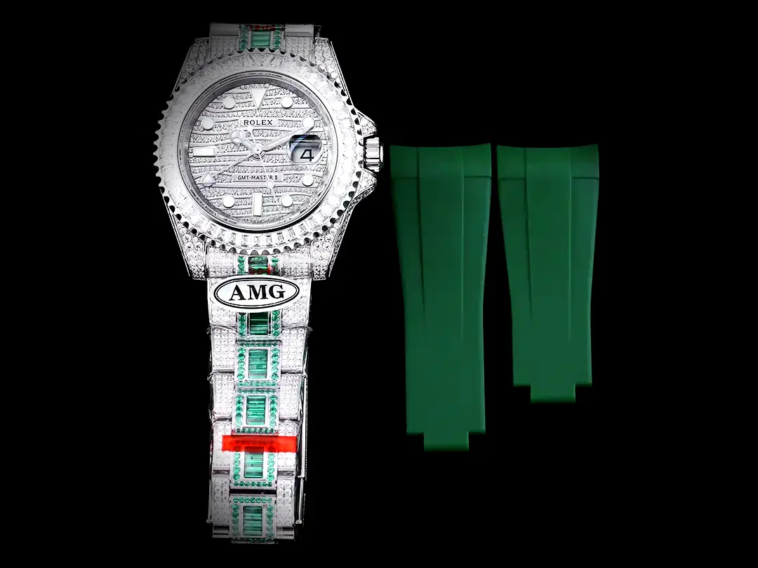 Rolex GMT-Master 116769TBR super clone 40mm — wrist shot