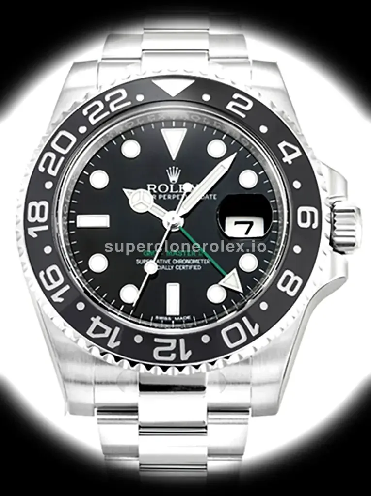 Rolex GMT-Master 16720 - 40mm Black Dial Transitional Model replica watch