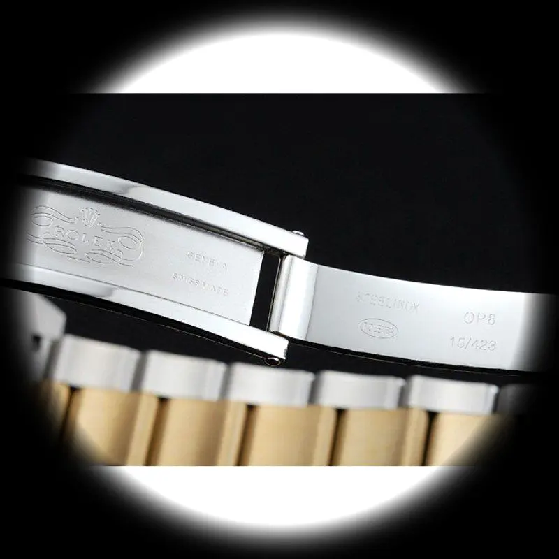 Rolex GMT-Master 80295 super clone black dial — bezel macro