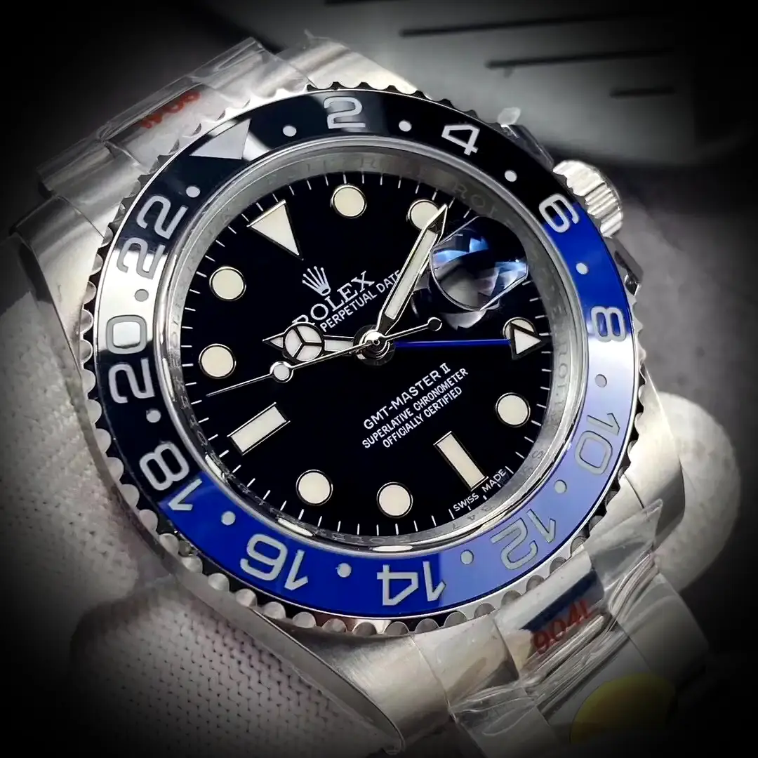 Rolex GMT-Master 126710BLRO superclone 40mm — wrist shot