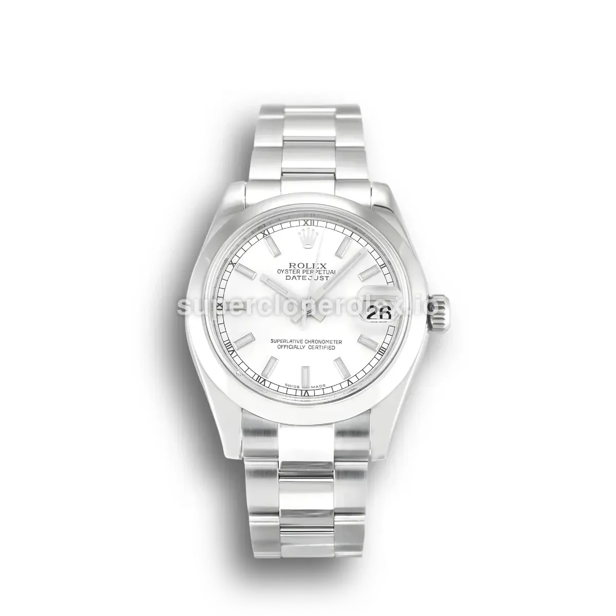 Rolex Lady-Datejust 178240 Silver Dial 30mm Oyster Steel replica watch