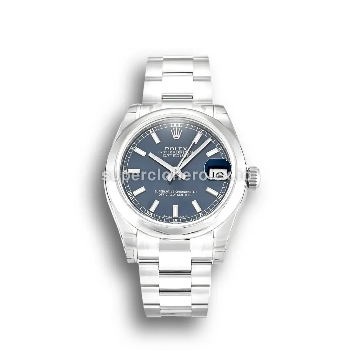 Rolex Lady-Datejust 178240 Blue Dial 31mm Oyster Steel replica watch