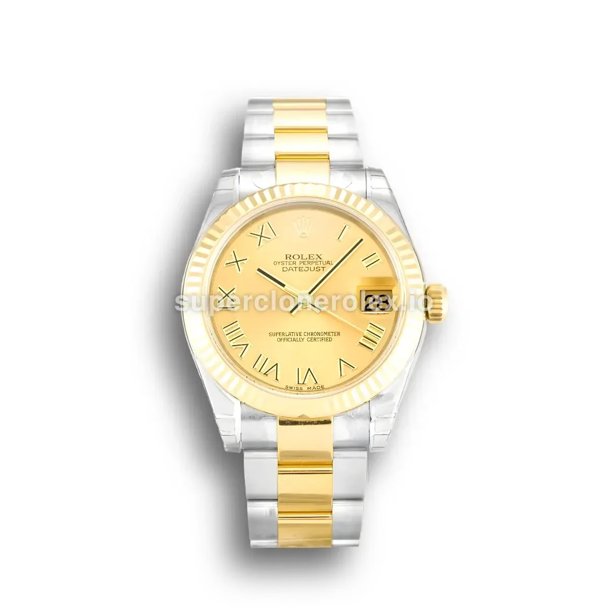 Rolex Lady-Datejust 178273 Champagne Dial 31mm Two-Tone Steel replica watch