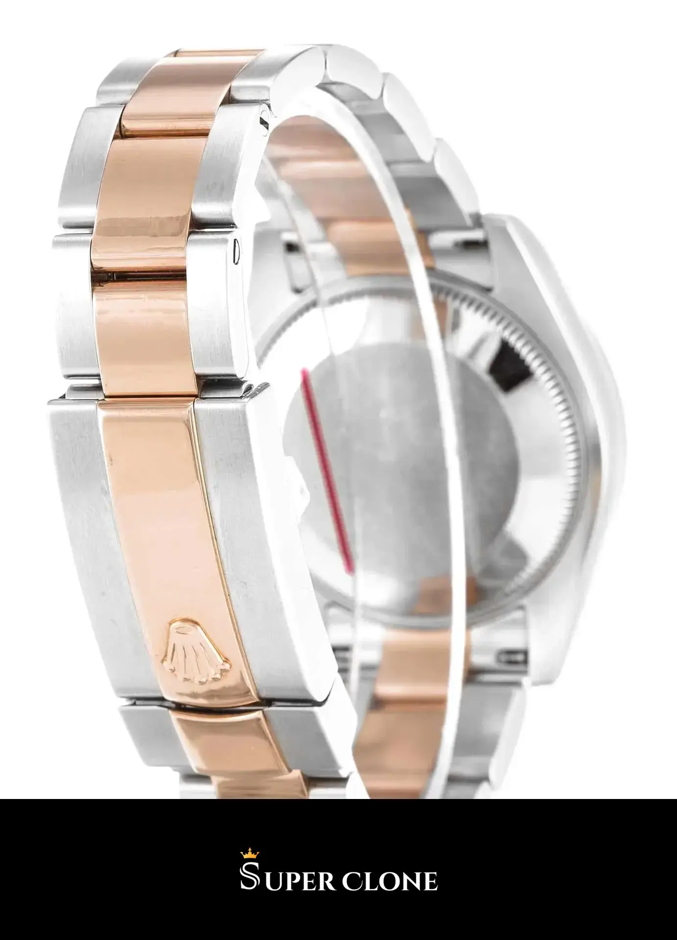 Rolex Lady-Datejust 178341 chocolate dial, caseback detail