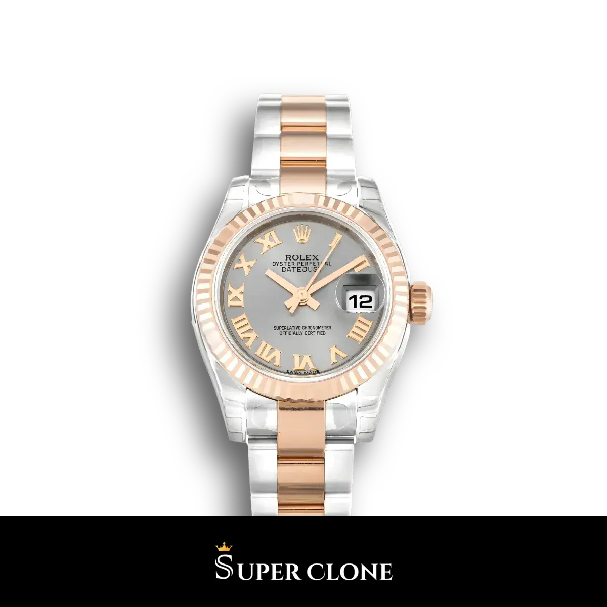 Lady-Datejust 179171 super clone, rhodium dial, 26mm