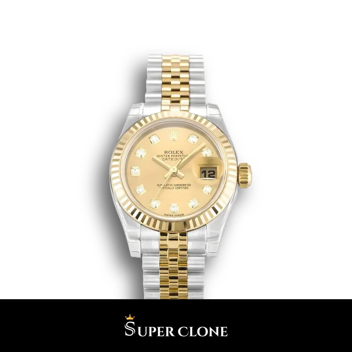 Rolex Lady-Datejust 179173 26mm Champagne Dial