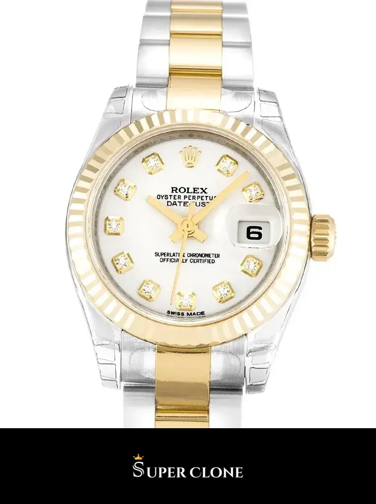 Lady-Datejust 179173, 26mm, 904l steel case