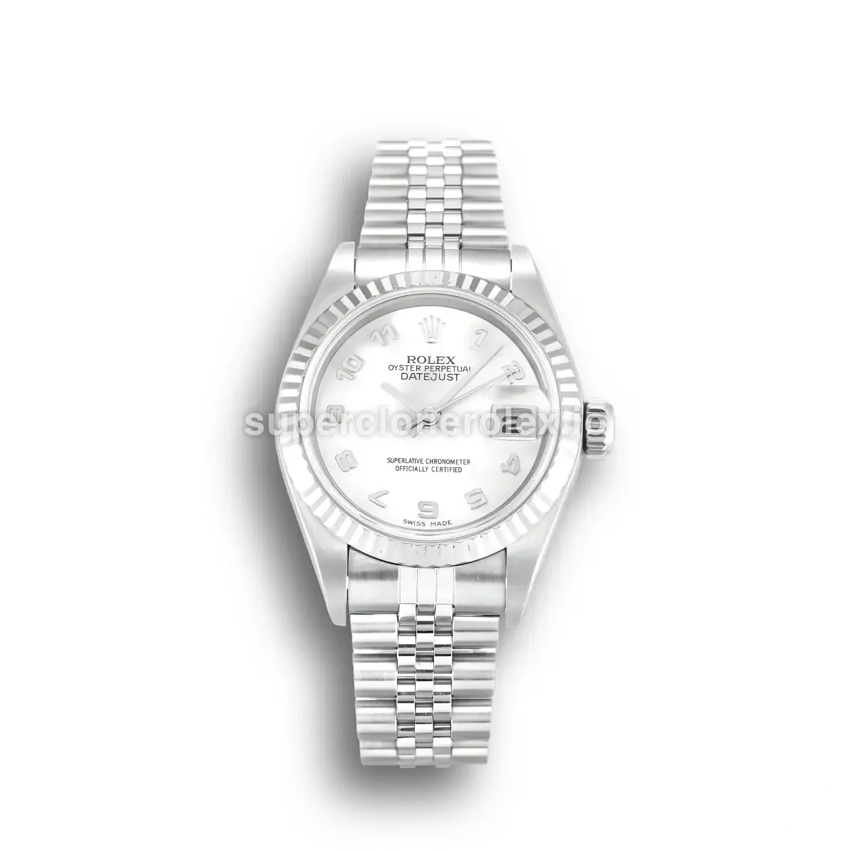 Rolex Lady-Datejust 79174 White Mother of Pearl 26mm Steel replica watch