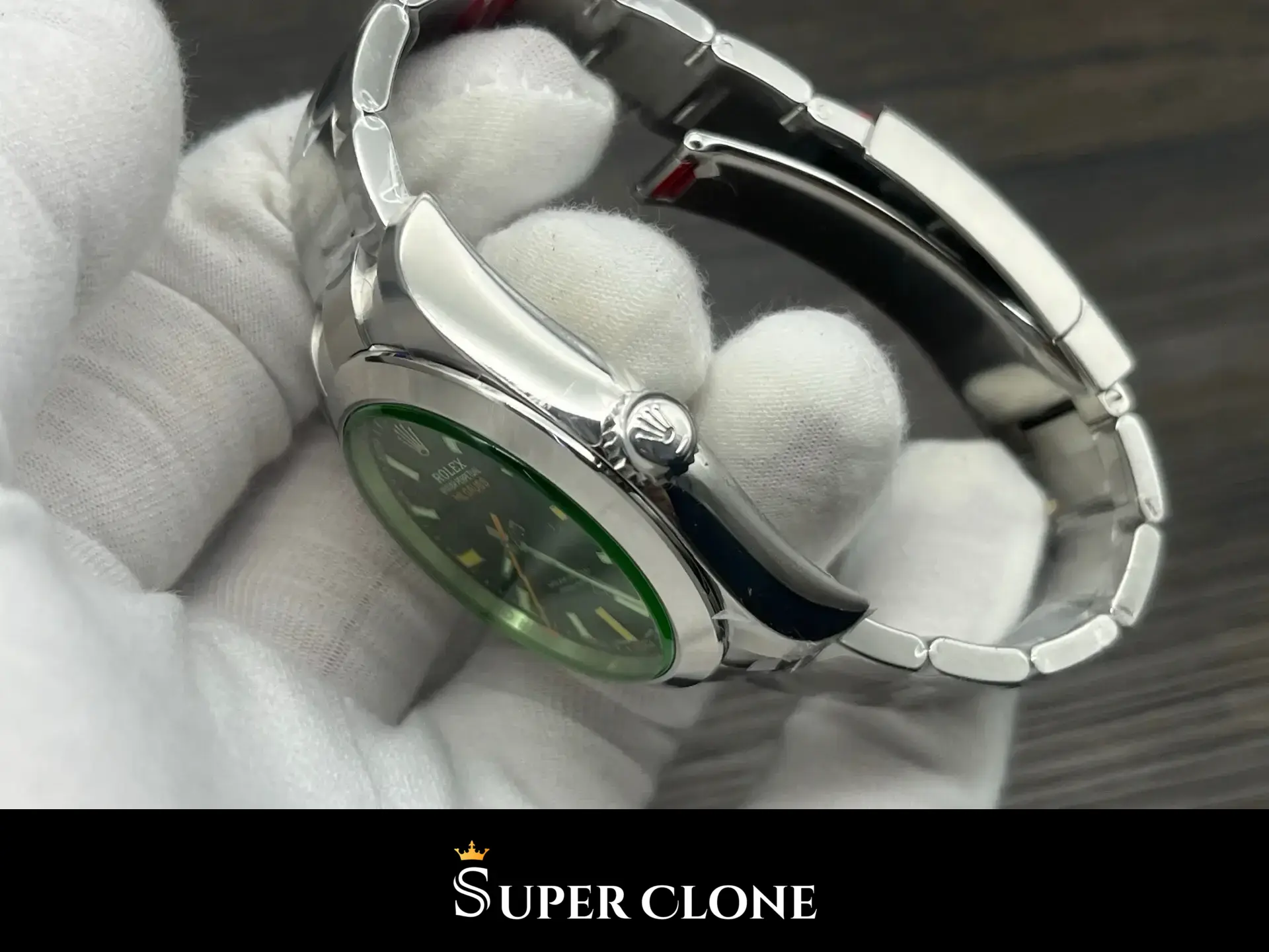 Rolex Milgauss 116400GV, 40mm, 904l steel case