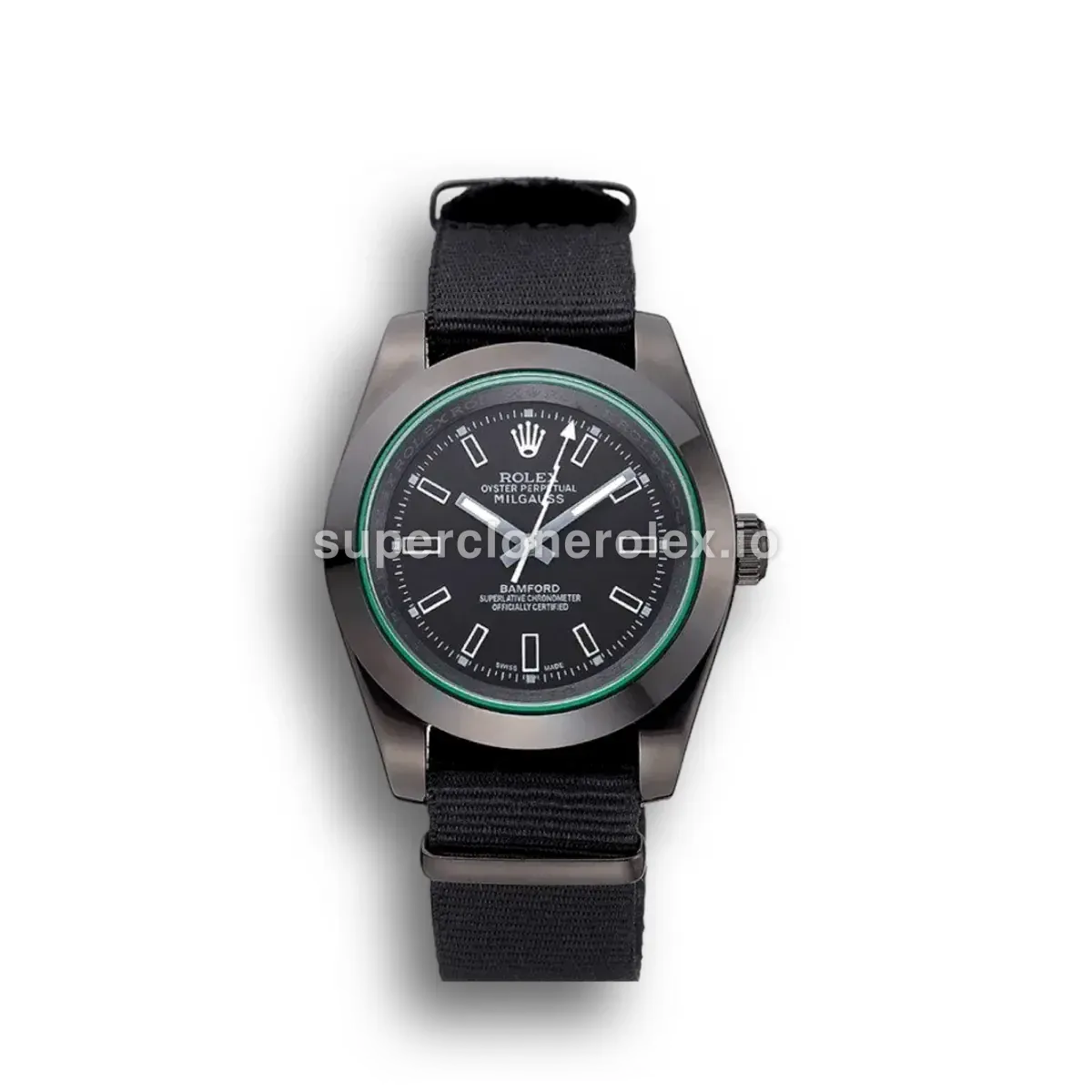 Rolex Milgauss 40mm Black Dial 622001 Oyster Bracelet replica watch