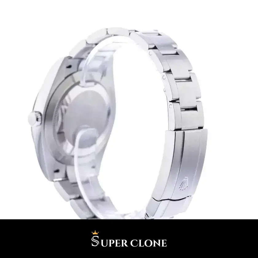 Rolex Oyster Perpetual 277200, 904l steel case, smooth bezel