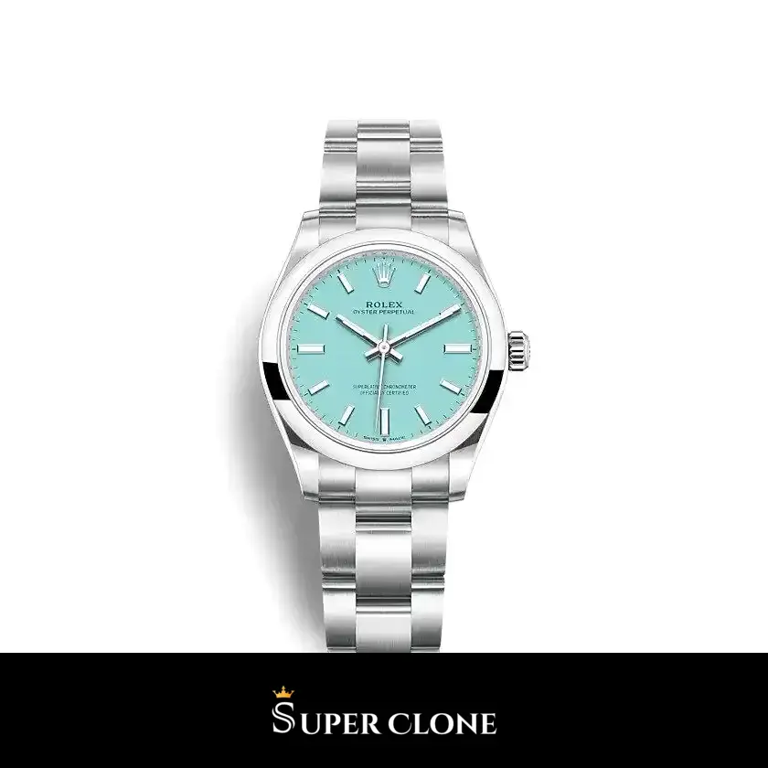 Rolex Oyster Perpetual 277200 31mm Turquoise Blue Dial