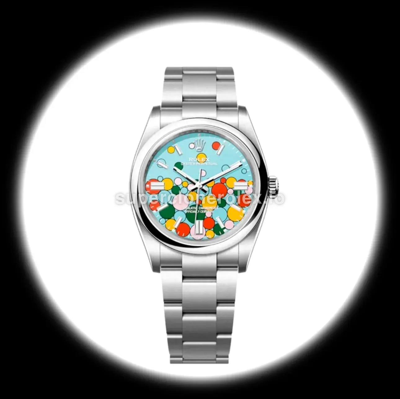 Oyster Perpetual 36mm Turquoise Dial 126000 replica watch