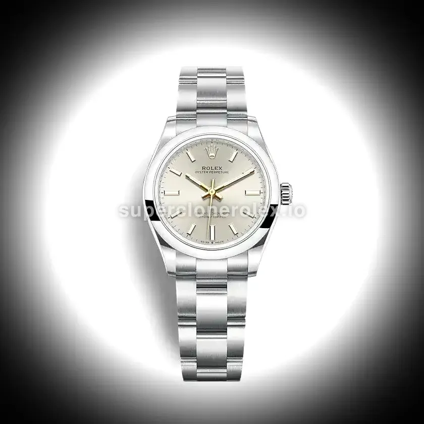 Rolex Oyster Perpetual Lady 31mm Silver Dial 277200 replica watch