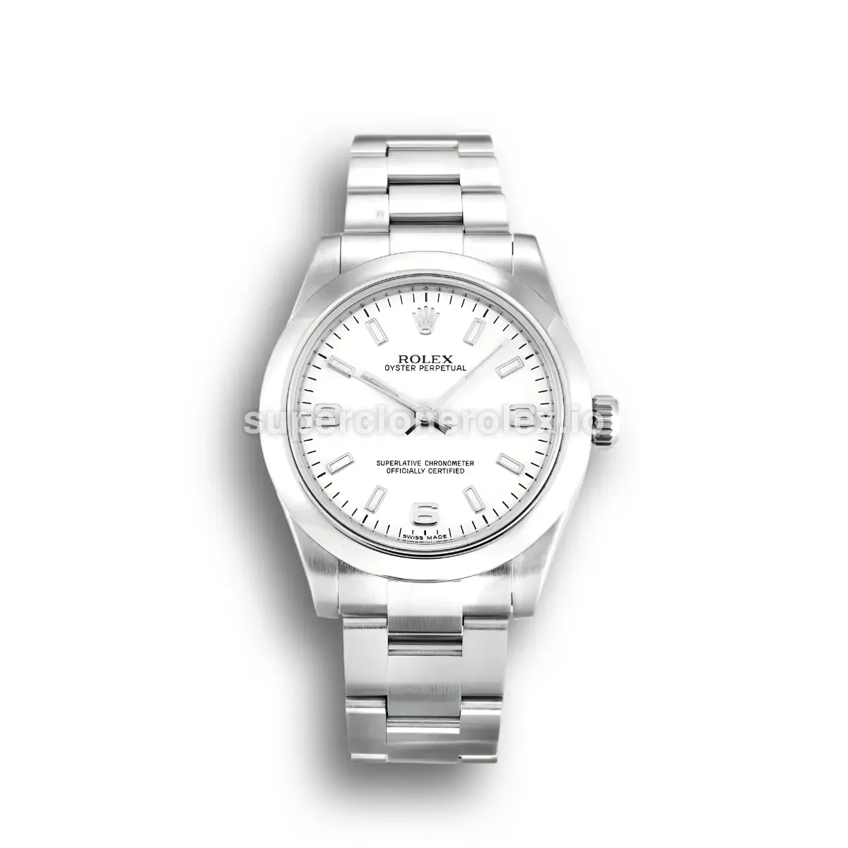 Rolex Oyster Perpetual Lady 31mm White Dial 177200 replica watch
