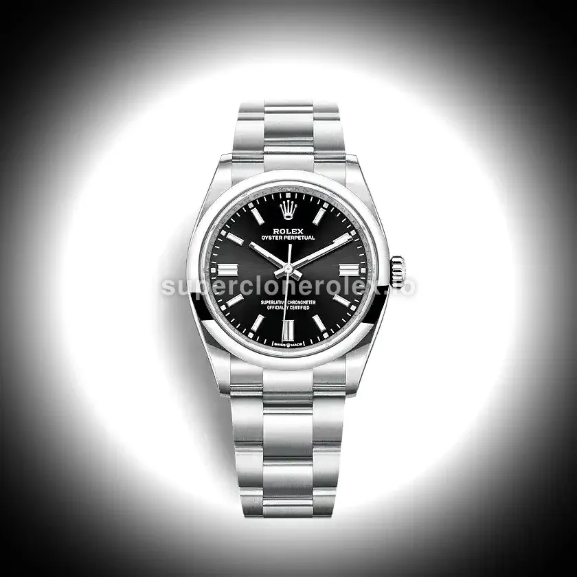 Rolex Oyster Perpetual Lady 36mm Black Dial 126000 replica watch