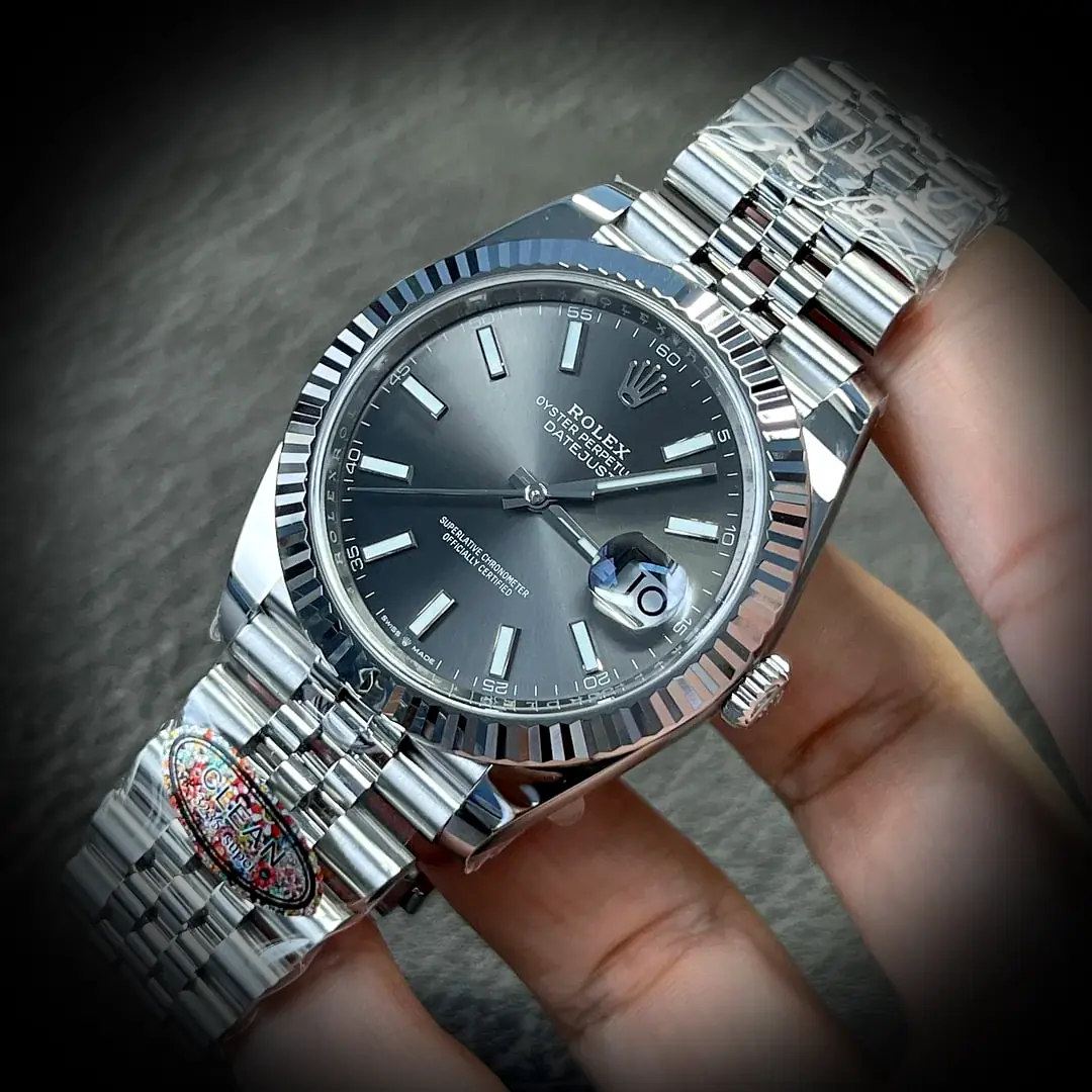 Rolex Datejust 126334 superclone 41mm — wrist shot