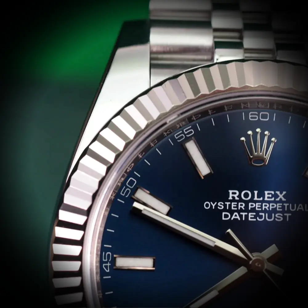 Rolex Datejust 126334 Swiss replica 41mm — dial close-up