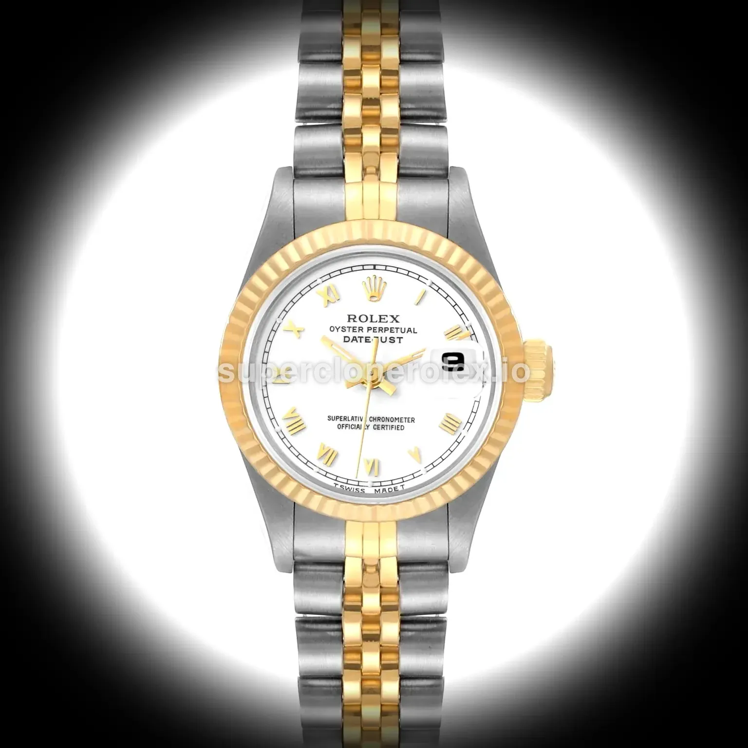 Rolex Lady-Datejust 69173 26mm – Classic White Dial Vintage replica watch