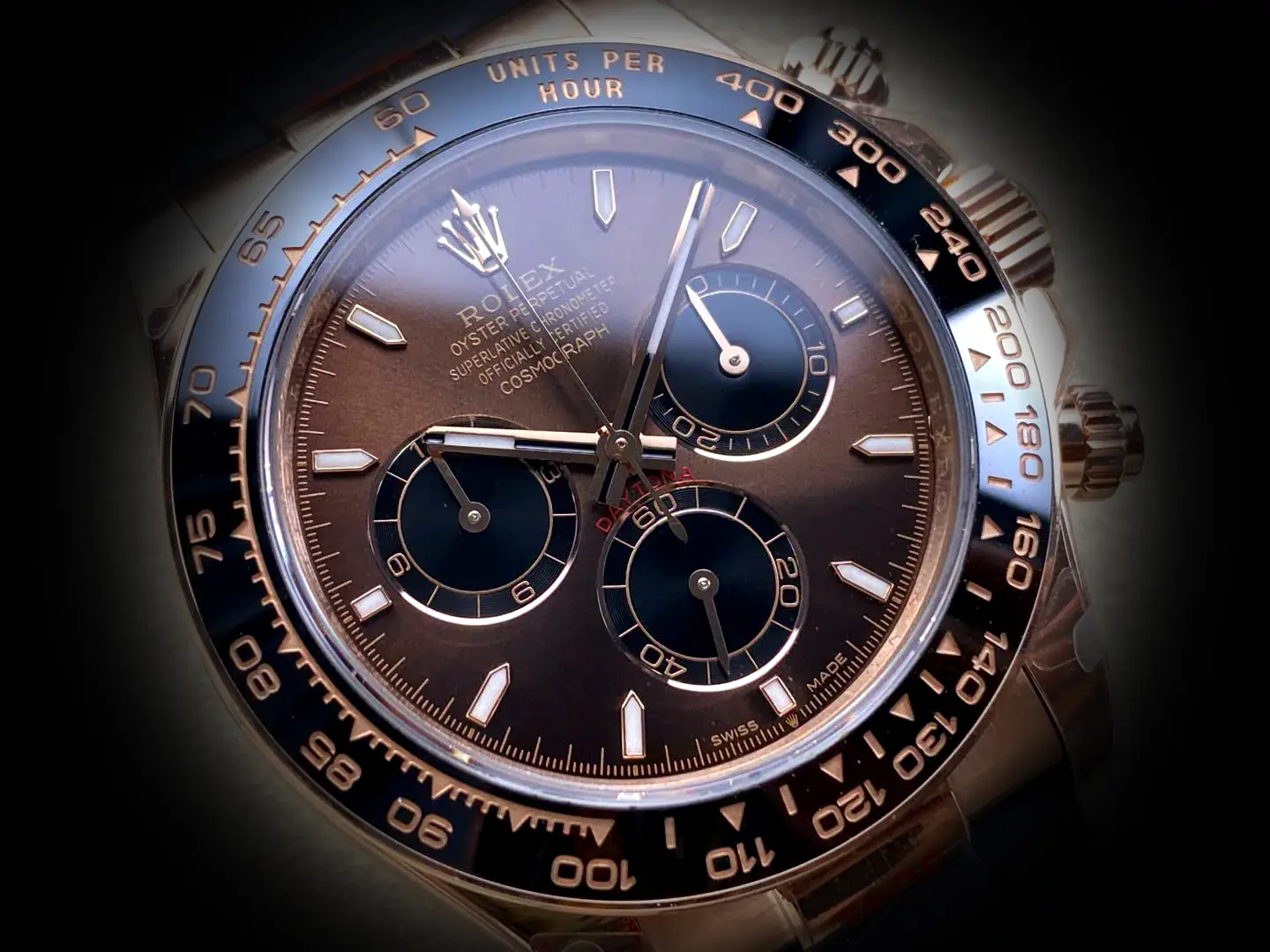 Rolex Daytona 126515LN super clone — side profile