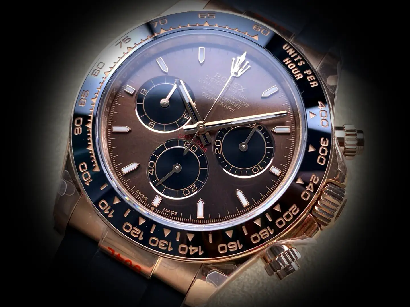 Rolex Daytona 126515LN Swiss clone 40mm — wrist shot