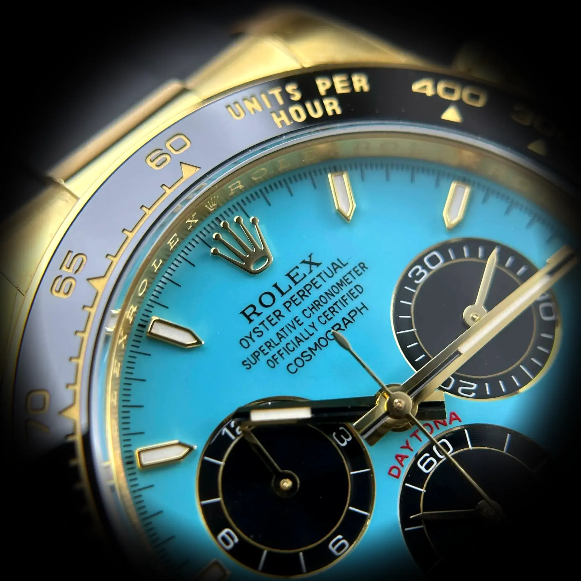 Daytona 126518LN 1:1 super clone 40mm — crown and case detail