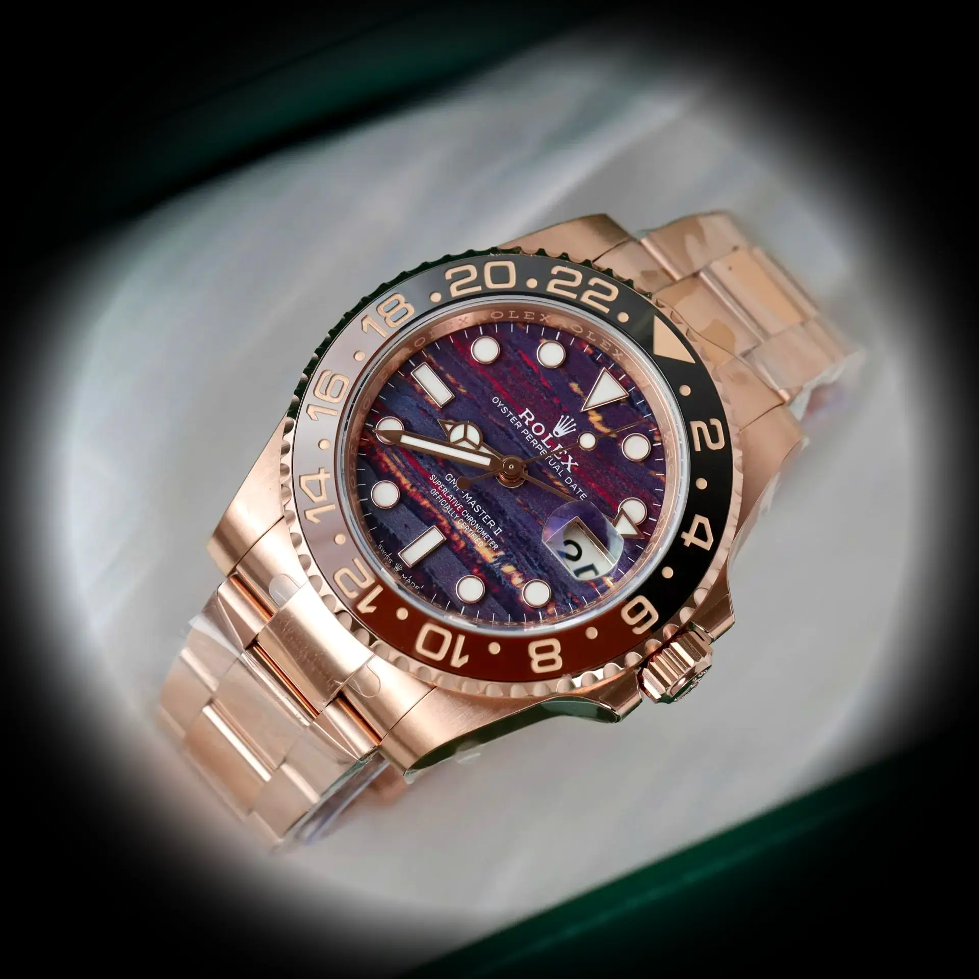 GMT-Master 126715CHNR 1:1 super clone — side profile