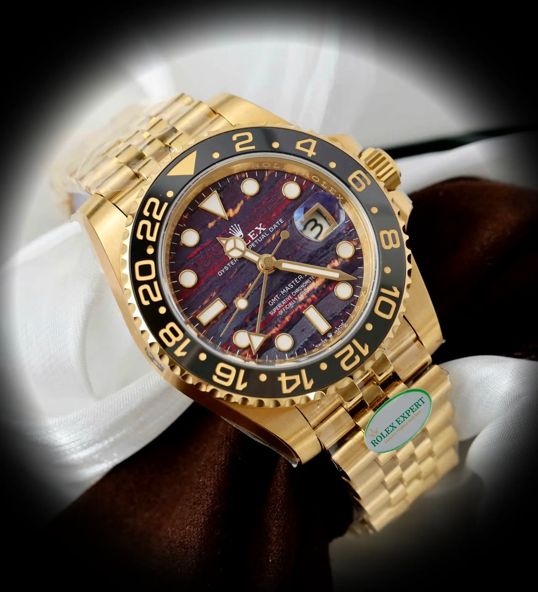 GMT-Master 126718GRNR 1:1 super clone — side profile