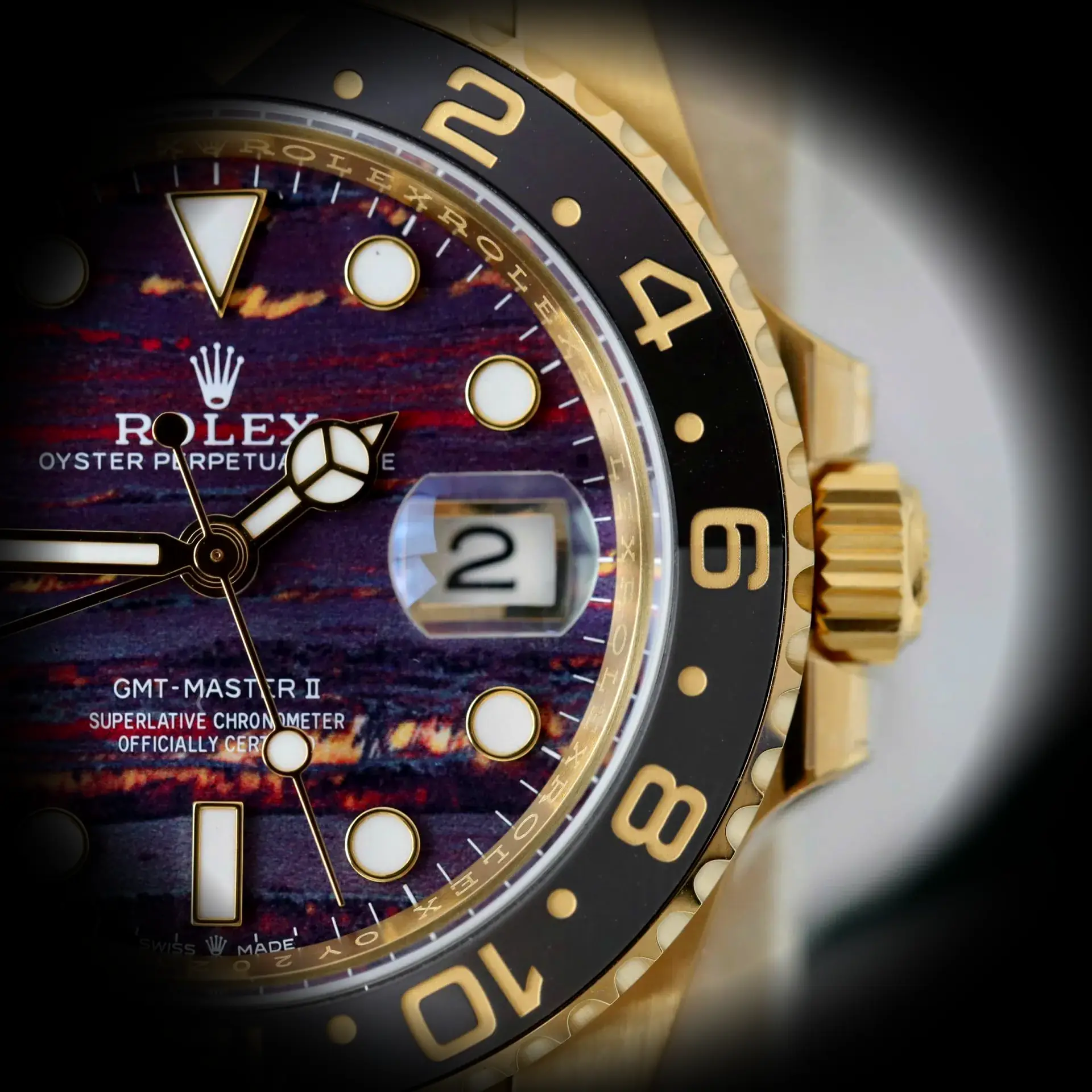 Rolex GMT-Master 126718GRNR superclone — bracelet detail