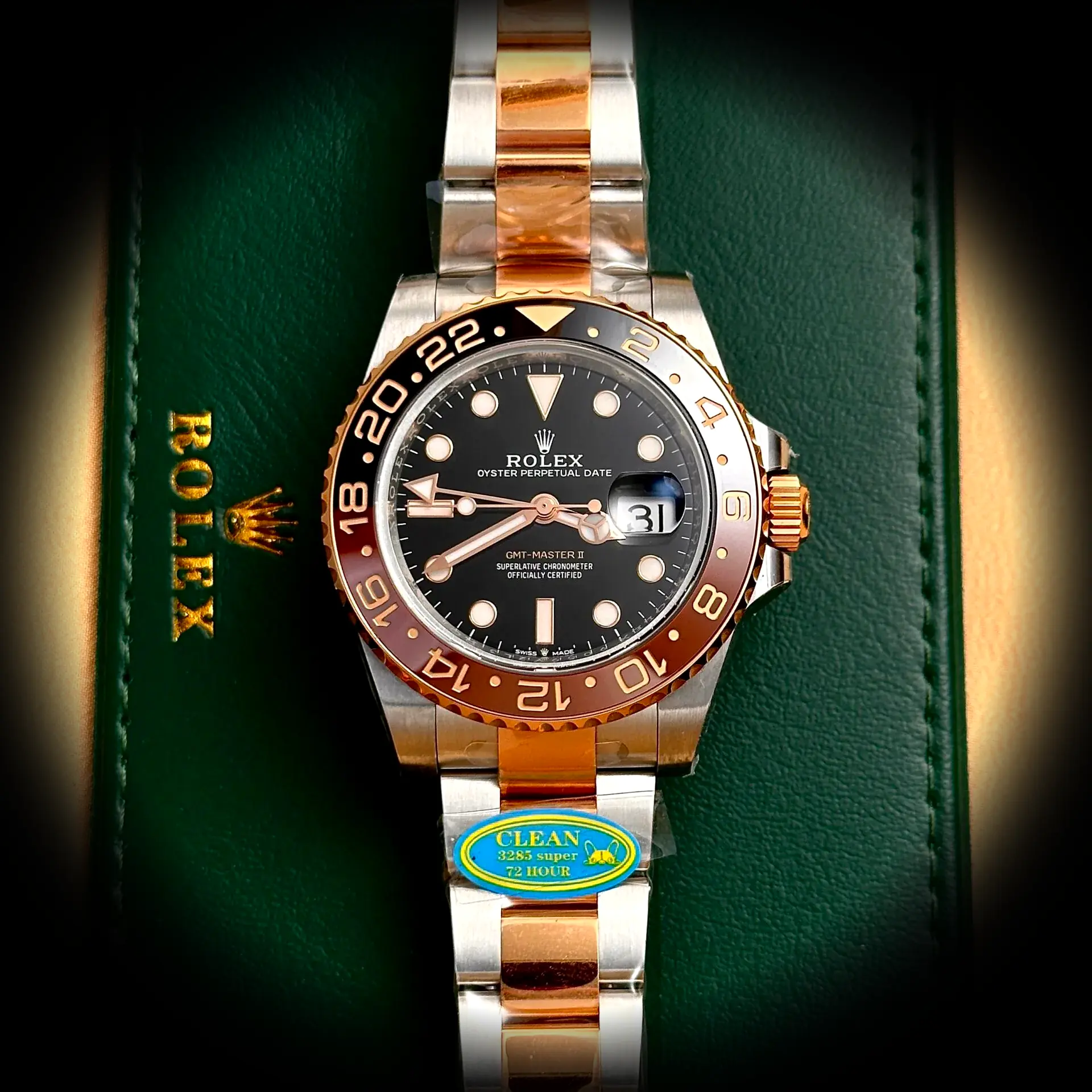 GMT-Master 126711CHNR Swiss replica — side profile