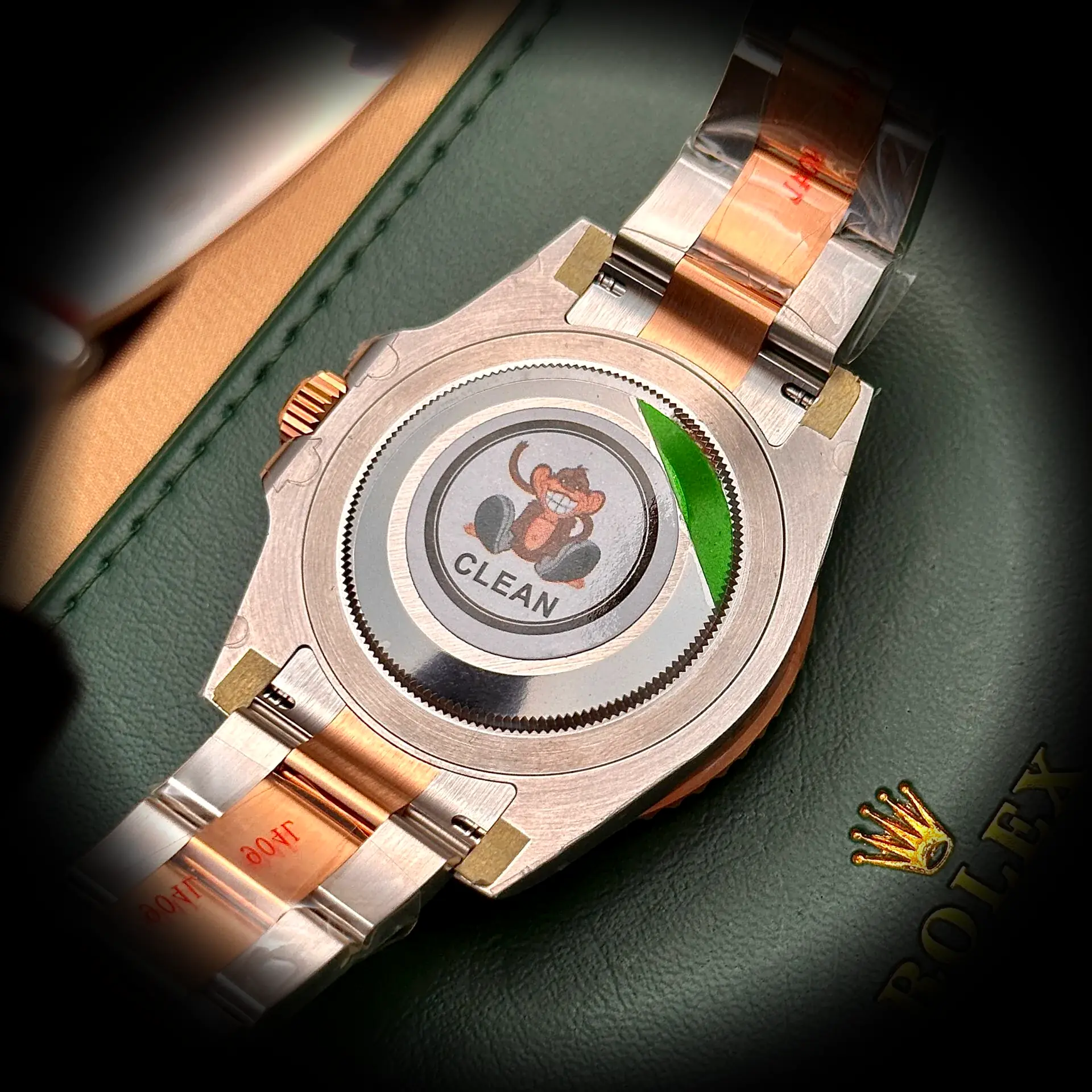 Rolex GMT-Master 126711CHNR Swiss clone — bracelet detail