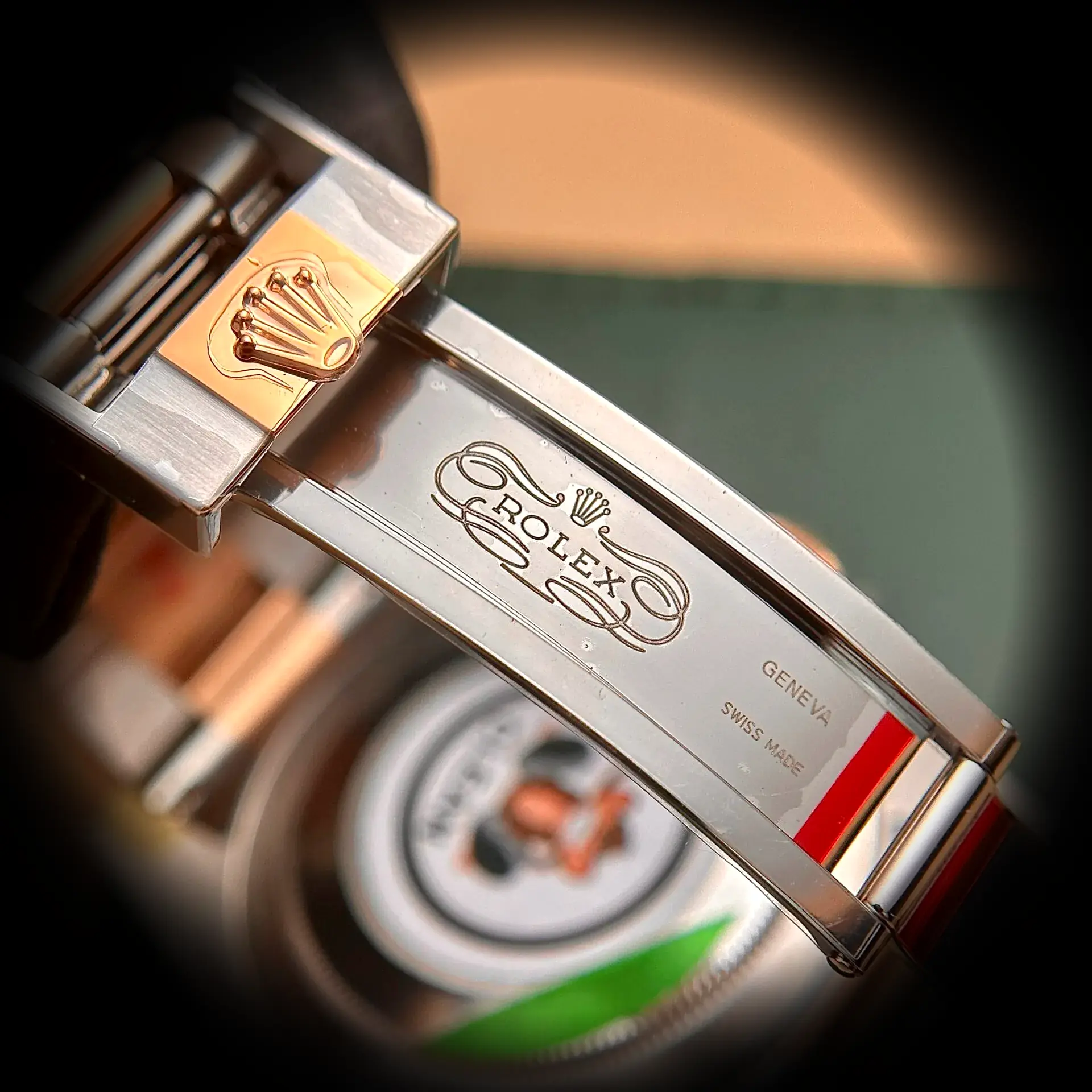 Rolex GMT-Master 126711CHNR Swiss replica 40mm — crown and case detail