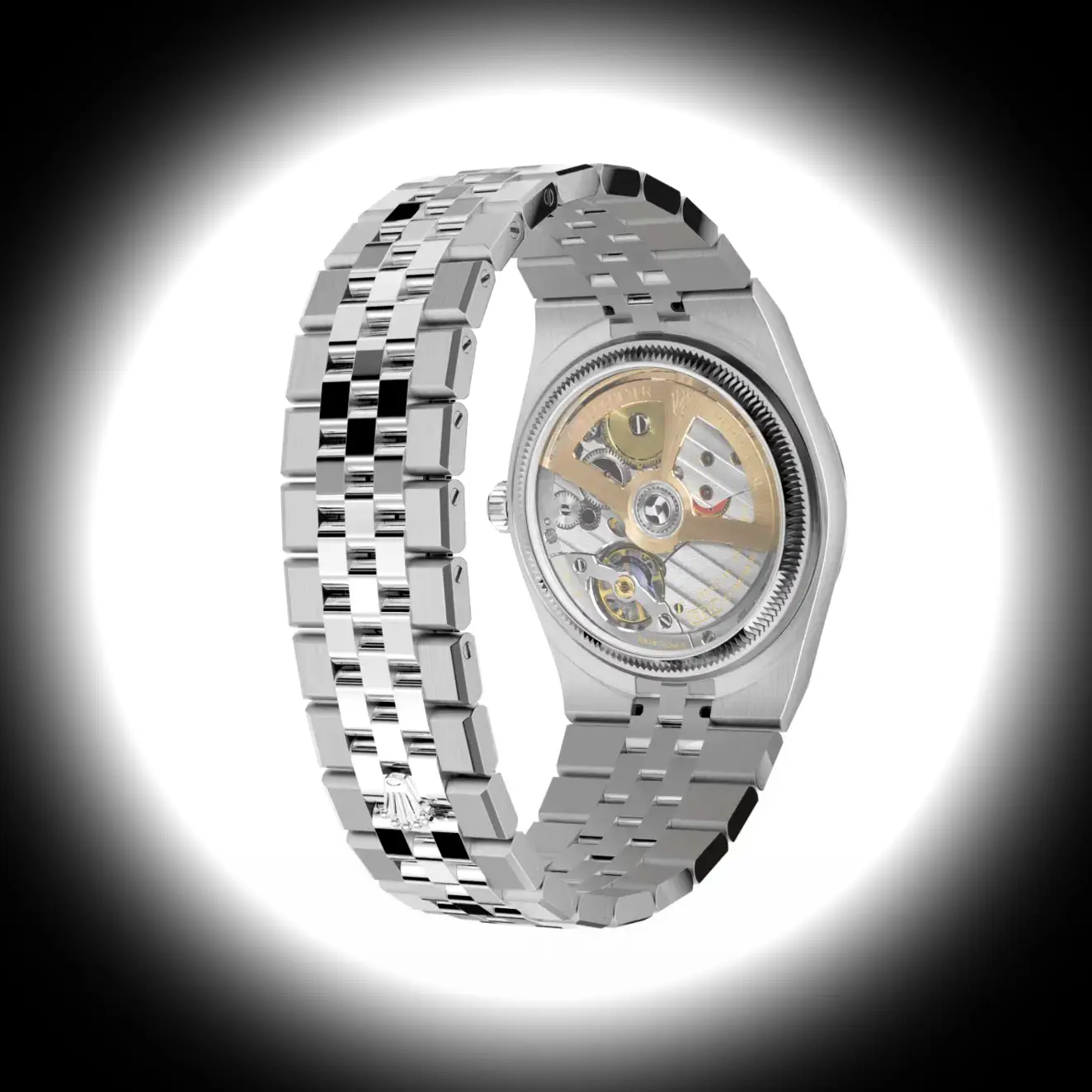 Rolex Land-Dweller 127234 Swiss clone — bracelet detail