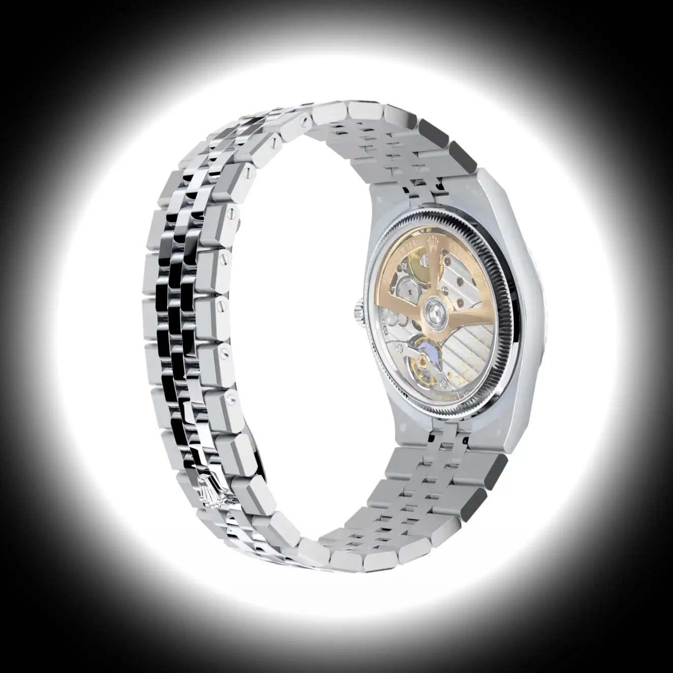 Rolex Land-Dweller 127236 Swiss replica — bracelet detail