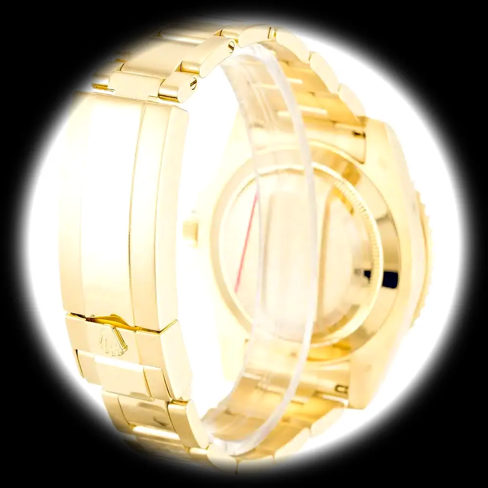 Rolex Submariner 116618LN 1:1 super clone black dial — caseback detail