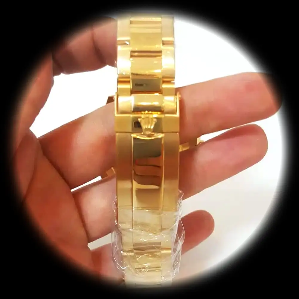 Rolex Submariner 116618LN super clone — bracelet detail