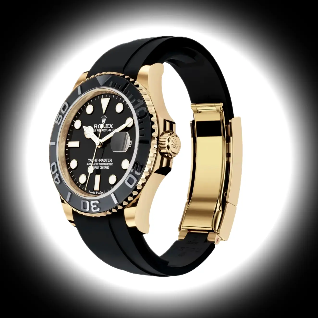 Yacht-Master 226658 Swiss replica — side profile