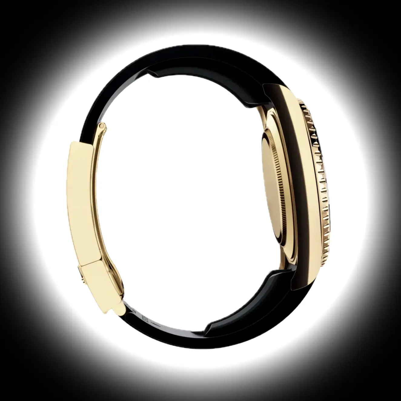 Rolex Yacht-Master 226658 Swiss replica 42mm — crown and case detail