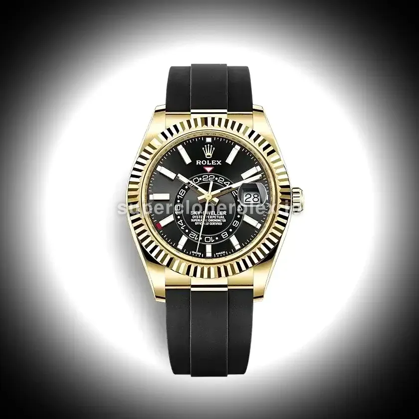Rolex Sky-Dweller 326238 Black Dial 42mm replica watch