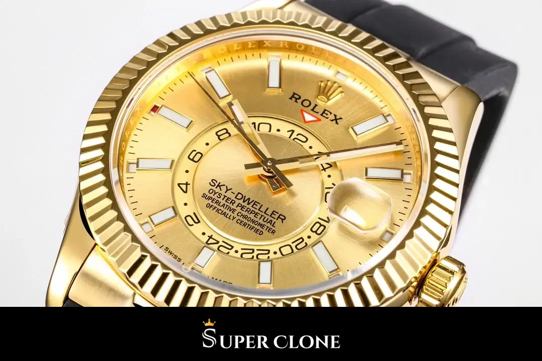 Sky-Dweller 326238 eta clone — side profile
