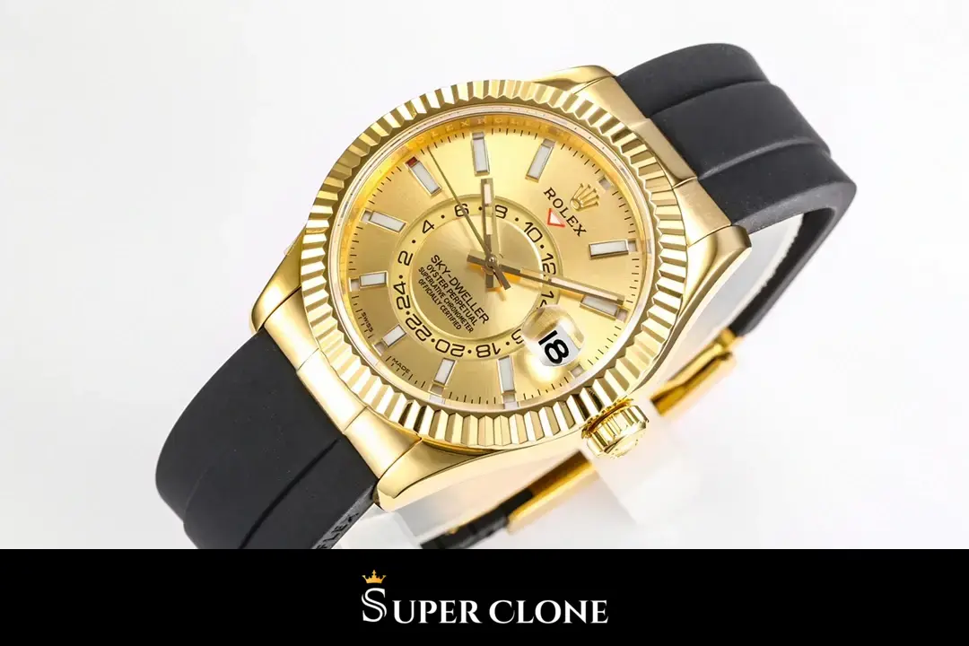 Sky-Dweller 326238 super clone 42mm — wrist shot