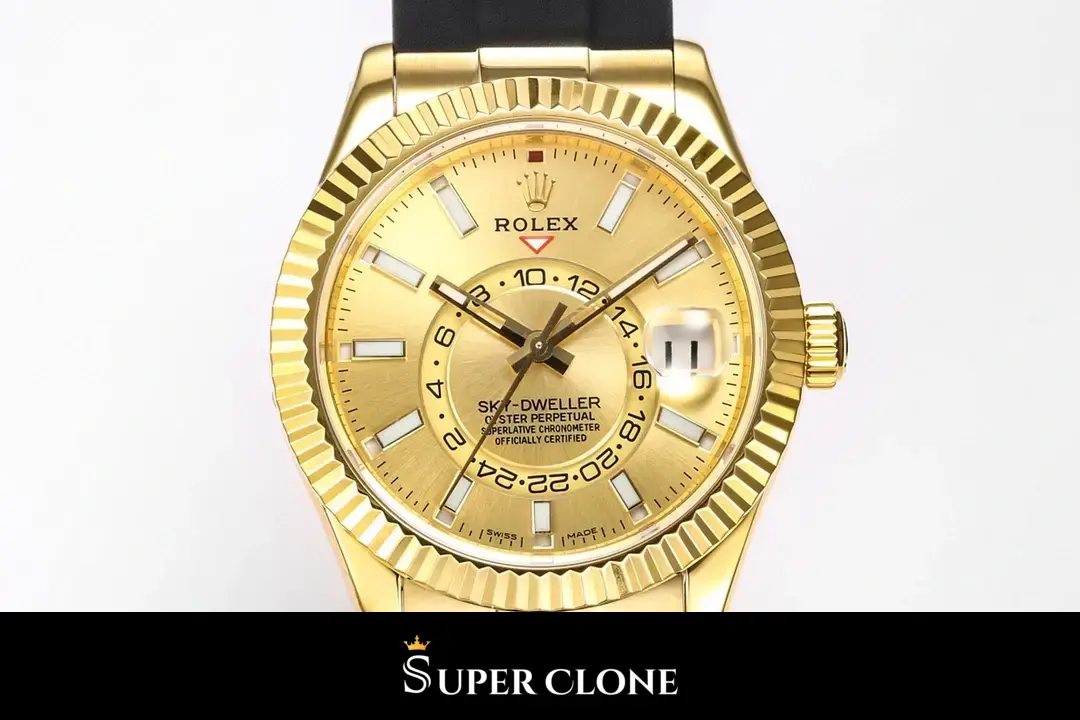 Rolex Sky-Dweller 326238 superclone — bracelet detail