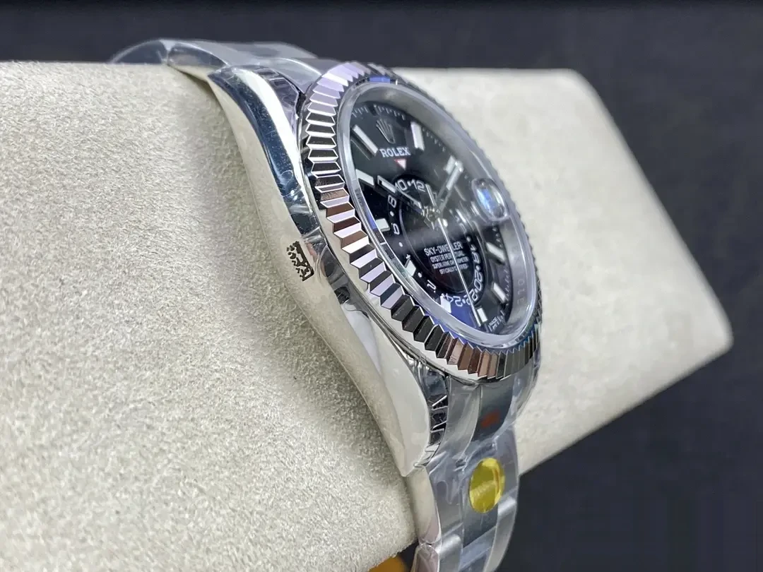 Rolex Sky-Dweller 326934 eta clone 42mm — dial close-up