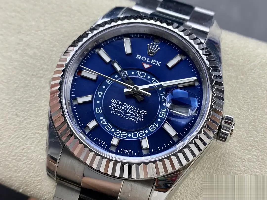 Rolex Sky-Dweller 326934 swiss super clone — side profile